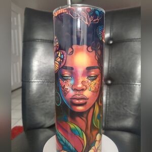 Afro Women Tumbler